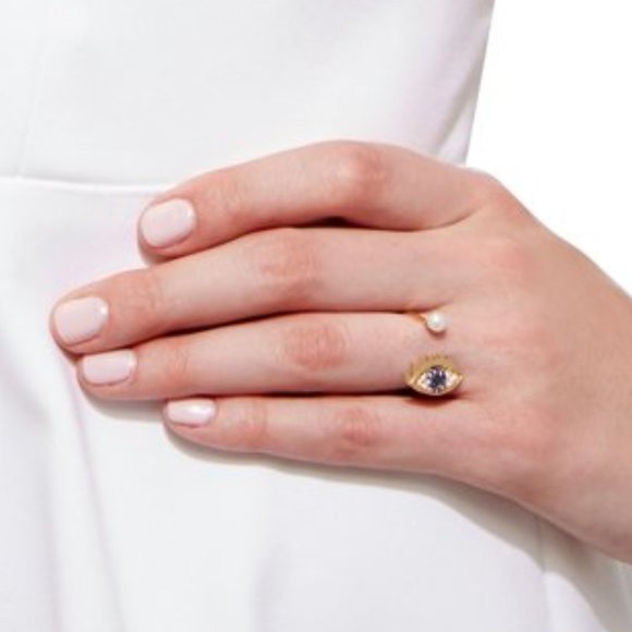 Eyes On Me Piercing Ring - Picture 6 of 6